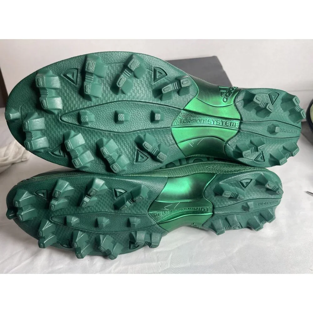 Size 15 Adidas Adiprene Cleats‎ Green